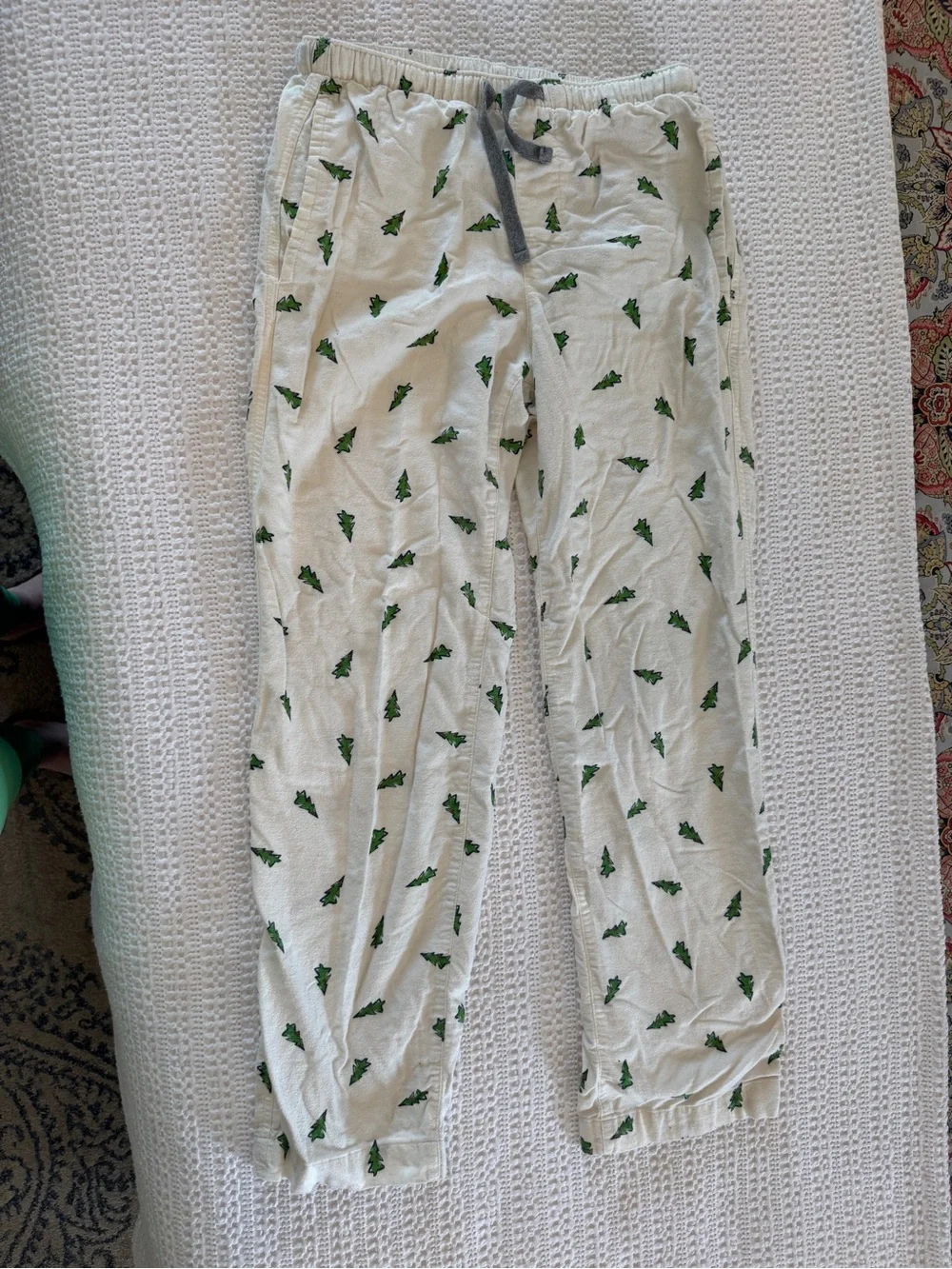 Gap Men’s XS Christmas Tree Flannel Pajama Lounge Pants